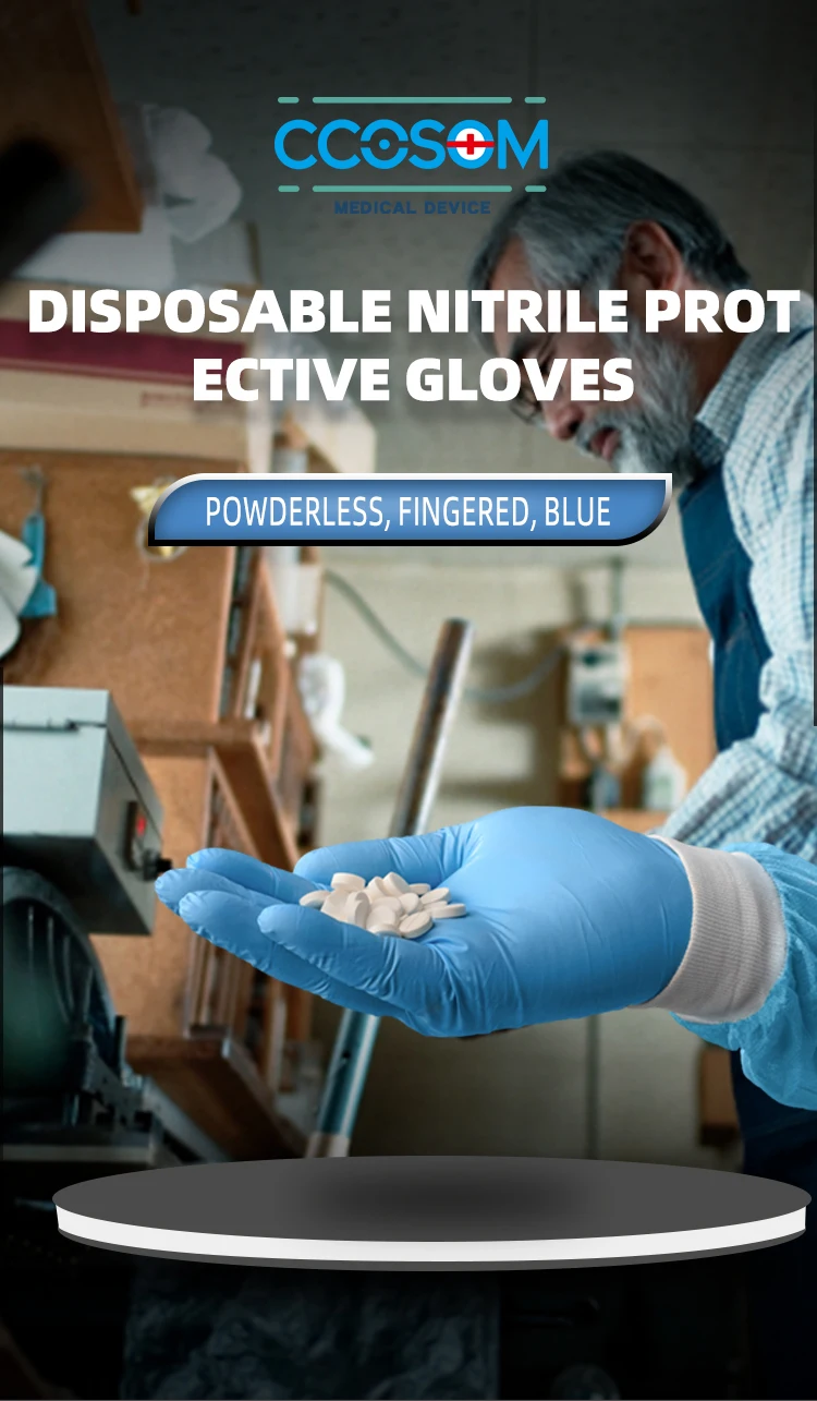 Ccosom Nitrile Examination Gloves Malaysia Examination Nitrile Gloves