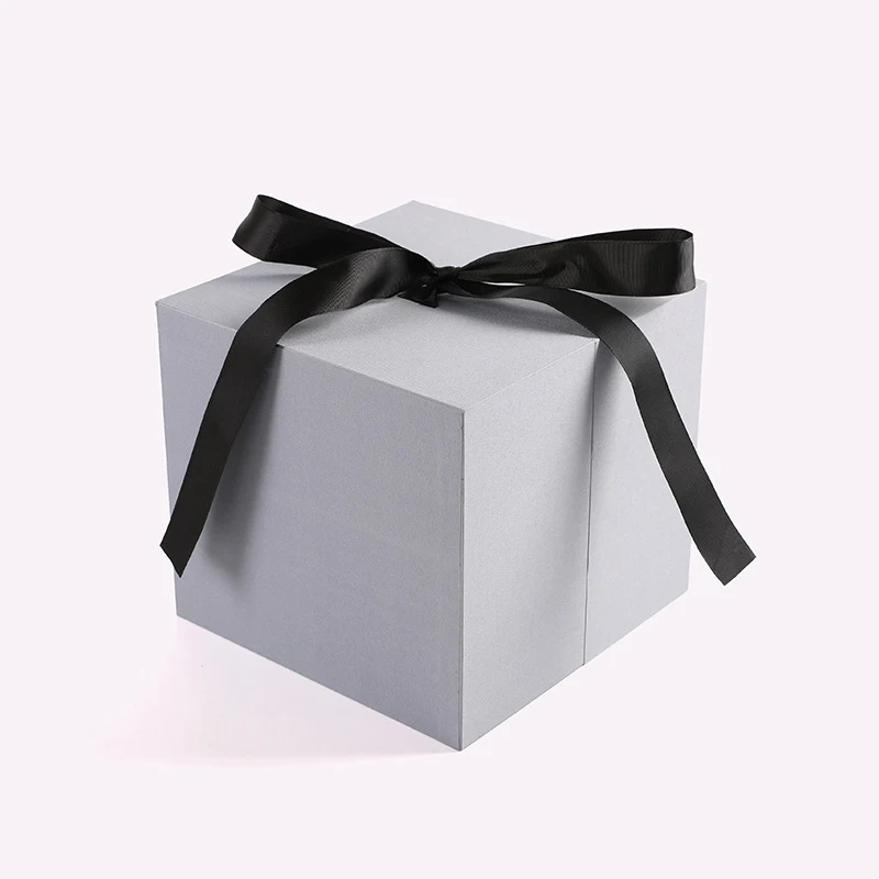 Оптовая продажа, роскошная квадратная картонная подарочная коробка для мыла в форме сердца и розы, упаковочная коробка с ящиком для подарка на День святого Валентина