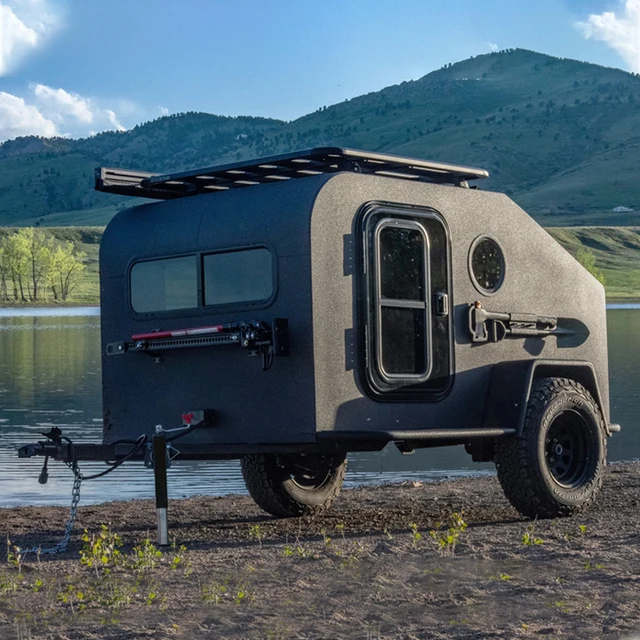 2022 Ecocampor Teardrop camper travel trailer Cheapest Teardrop High Camp Trailer for sale