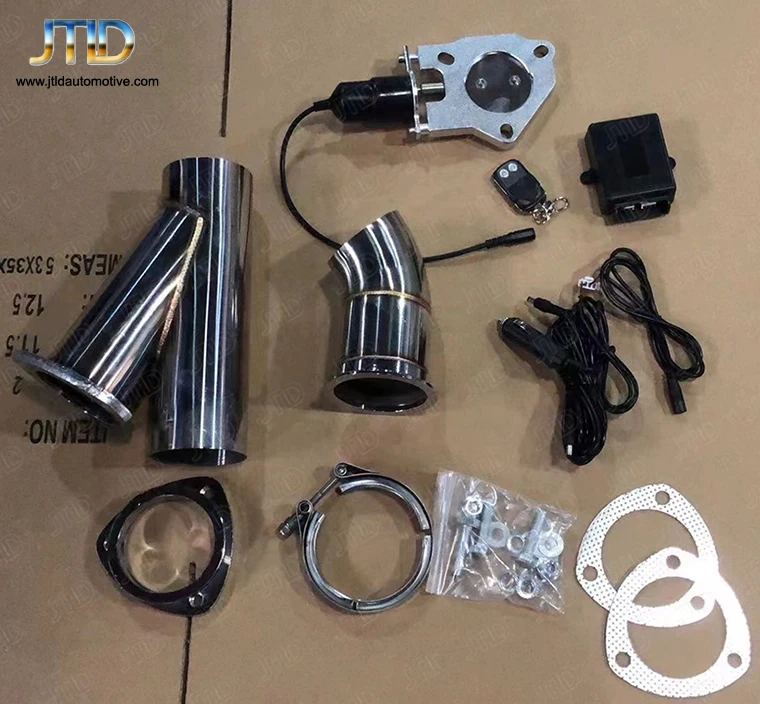 Racing Performance Electric Exhaust Cutouts Single Valves Y Pipe With