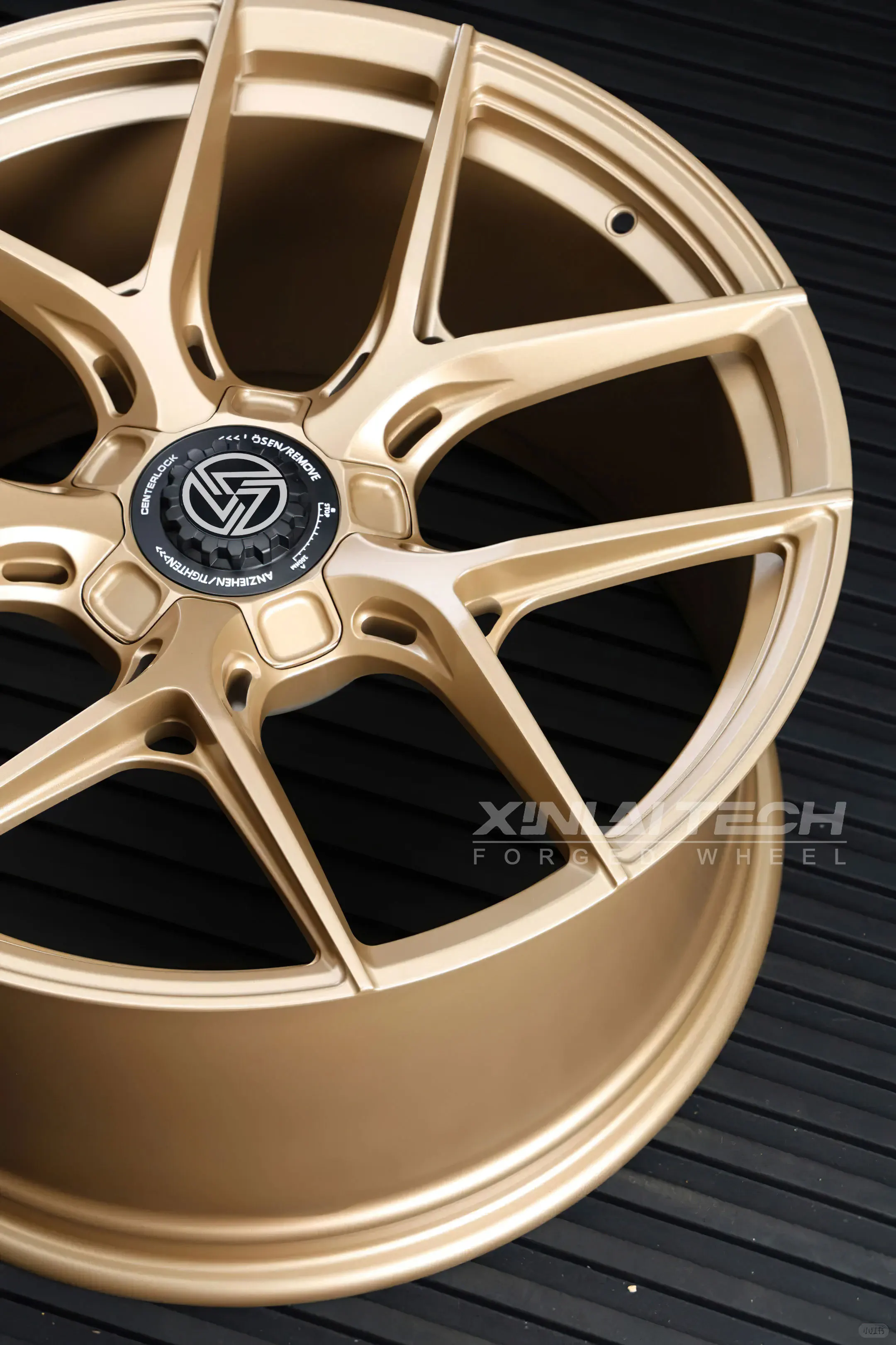 XL Aluminium Alloy Bronze Finished 1-piece Monoblock Custom Forged Wheels Deep Concave 5x120 5x112 5x114.3 Racing Car Wheel - Image 6