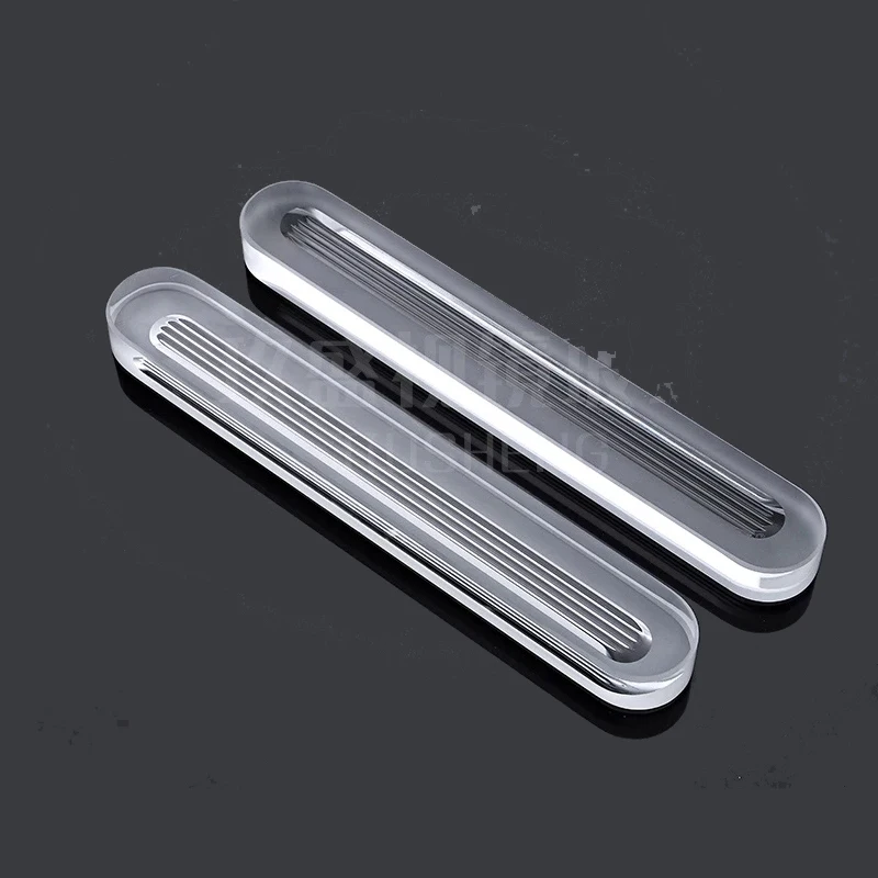TEBAK Transparent and Reflex Tempered Borosilicate Liquid Level Gauge Glass for Observing Liquid Level in Boiler