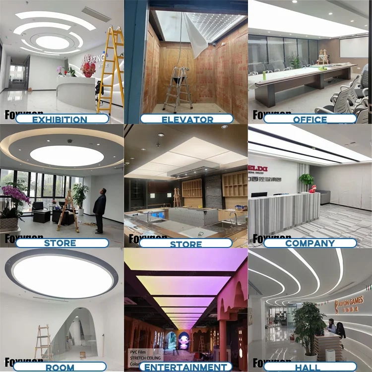 up to 60 meters wide white translucent ceiling film-11