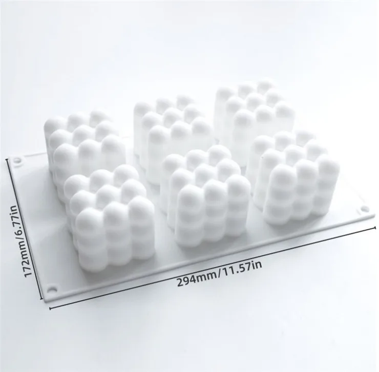 p0653 wholesale 6 cavity 3d rubiks