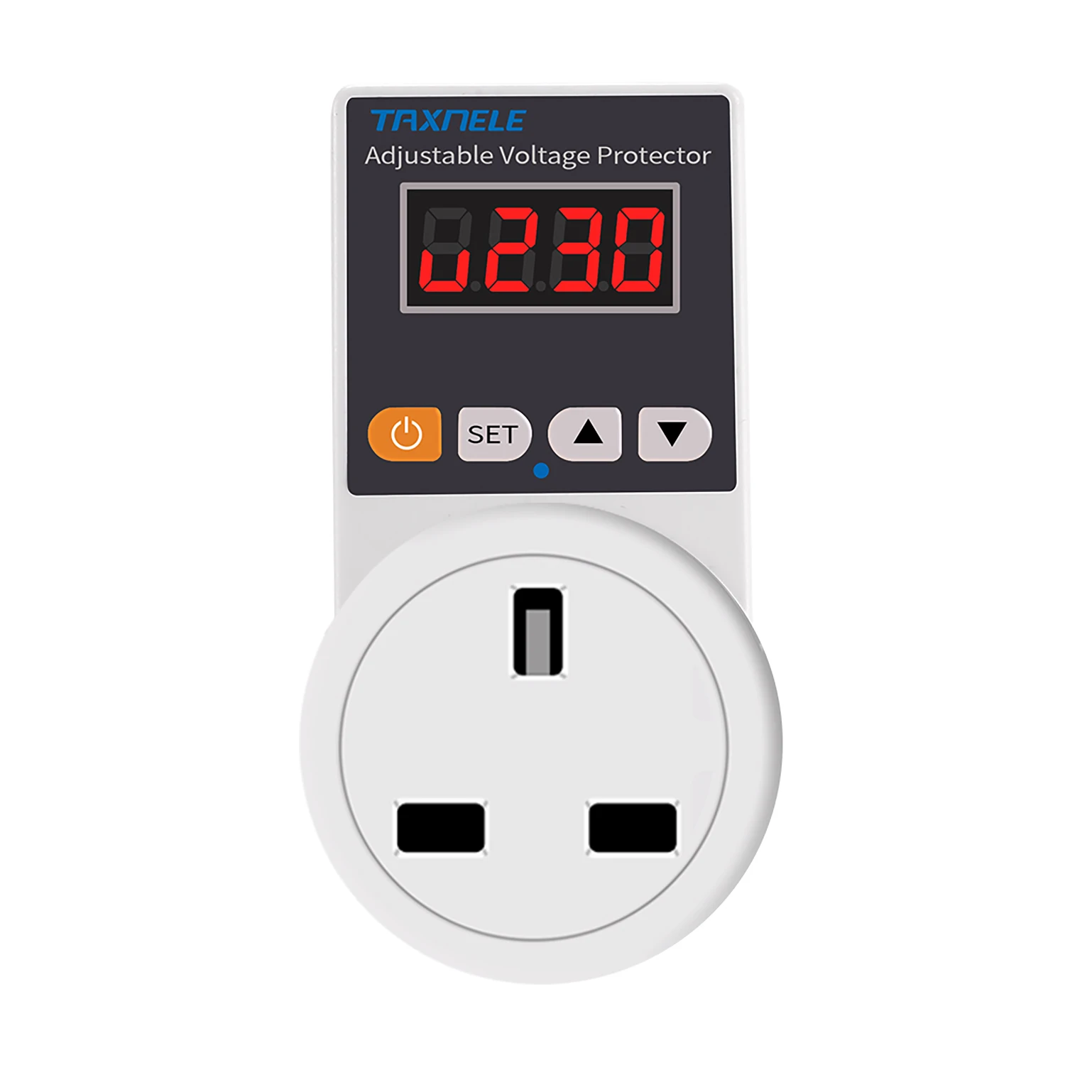 AC 220V Automatic Voltage Protector Socket Adjustable 16A Power Surge Protector UK Socket Voltage Safe Refrigerator Protect