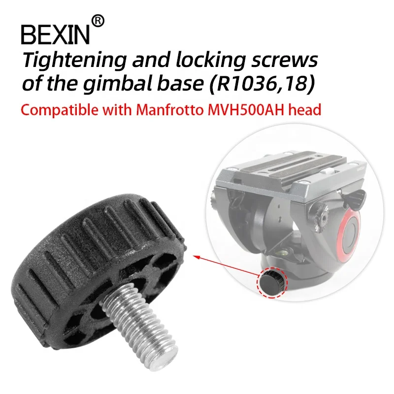 Adaptador De Cabeza De Bola Para Trípode - Horizontal, Para Eje Central De 25mm, Con 14 Puertos De Tornillo