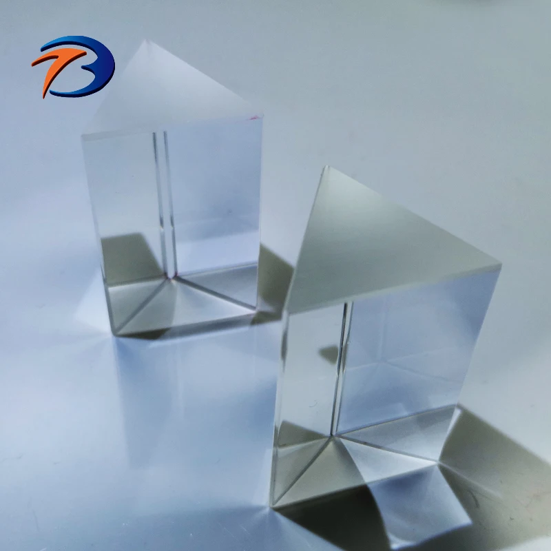 Optical lass rainbow prism triangular laboratory equilateral education dispersion prism
