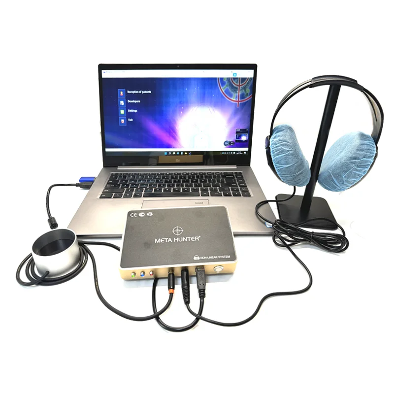 Latest Bio Resonance Therapy Devices Full Body Health Analyzer 25d  Nls Meta Hunter 4025