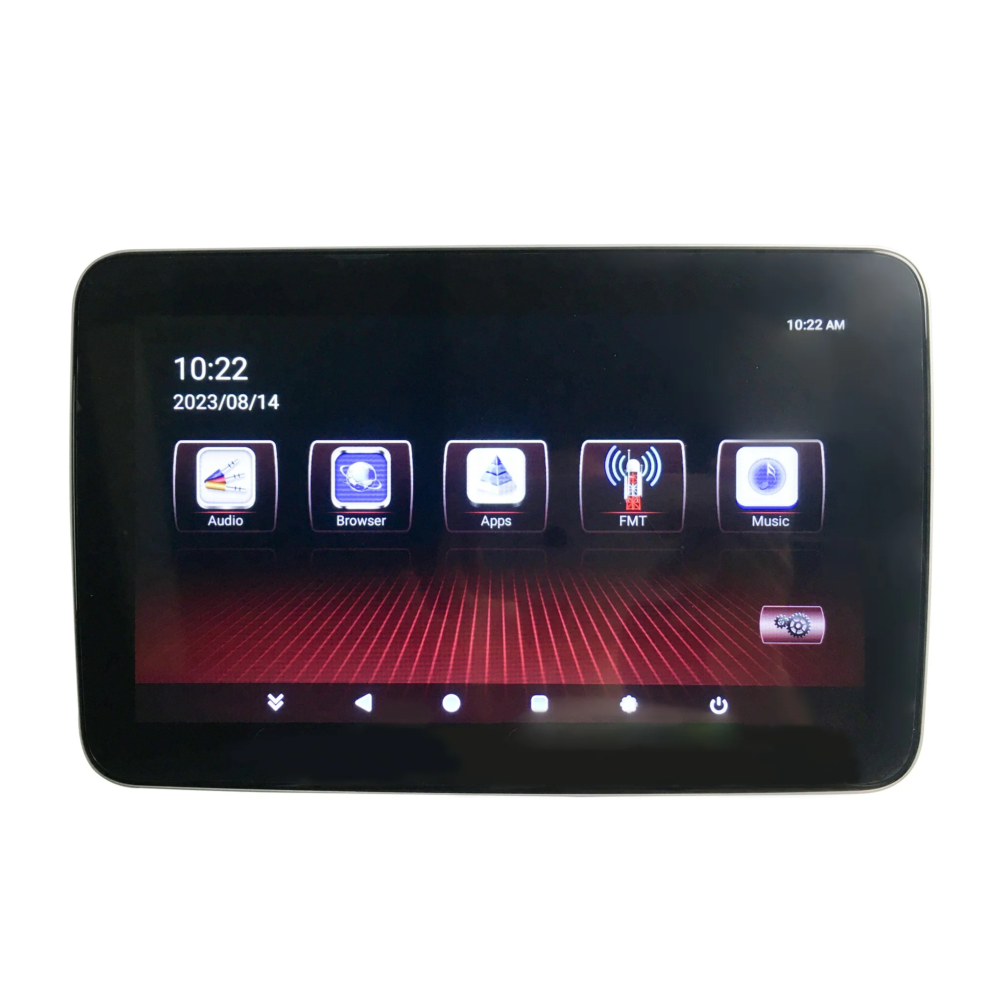 Android 12車用ヘッドレストモニター 10インチ 2+32GB/4+64GB Wi-Fi FM