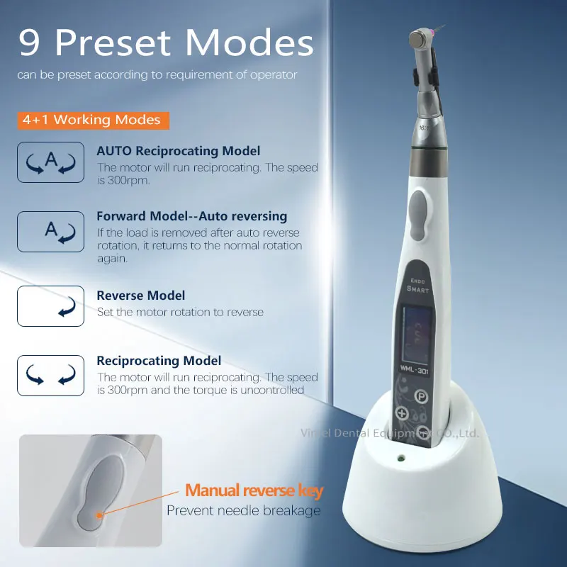Dental Wireless LED Endo Motor - Efficient Endodontic Instrument