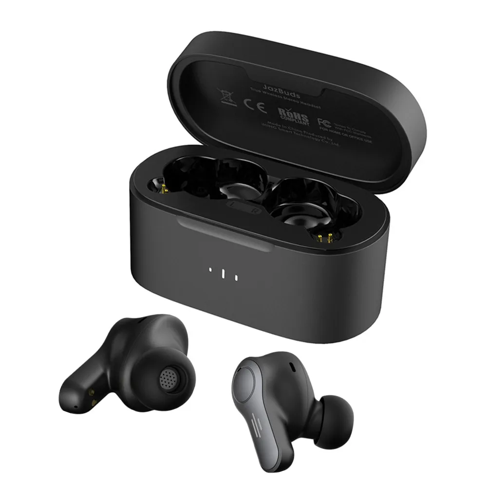 2022 Invisible Earbuds Wireless Earphone Bluetooth Gaming Anc Tws Wireless Headphones Mini 2 Bluetooth Earphones Black