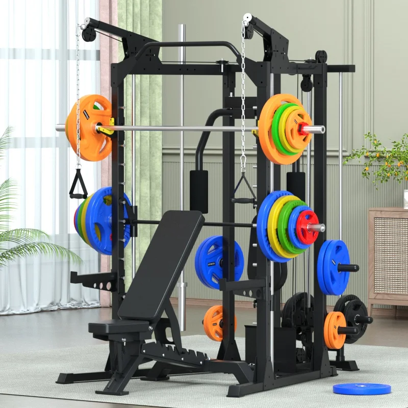 Multifunctional Cable Crossover Smith Machine For Effective