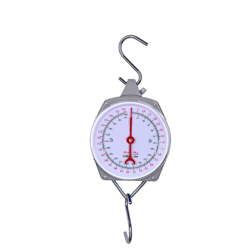 Mechanical Spring Balance 200kg Hanging Weighing Hook Scale for