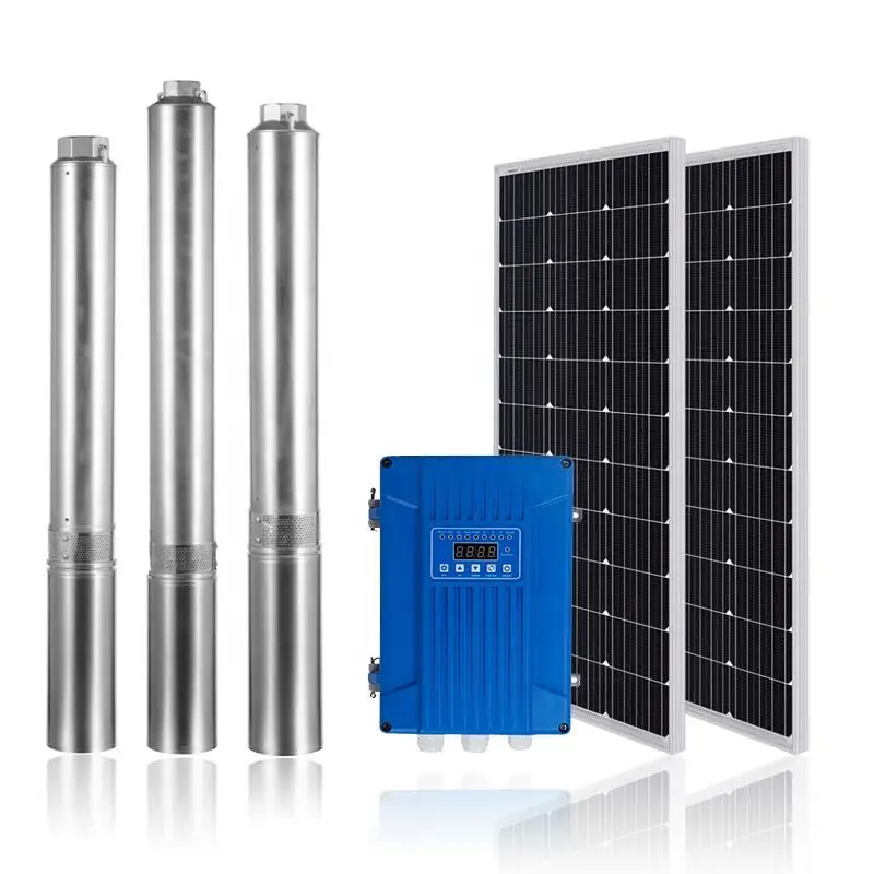 Bomba de agua solar de 750W 1Hp Ac Dc para piscina