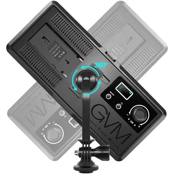 GVM 20W 2pcs RGB LED Video Light with APP Control Desk Photography Lighting for Youtube Live Gaming Photo Lamp Video Recording detail image