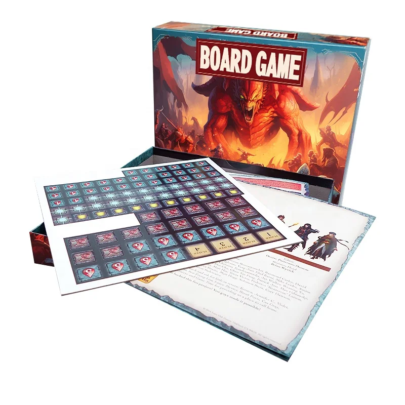 Professional Factory Customized Justice Board  Games Funny Board Game Made From Senfutong Juegos de mesa personalizados