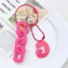 Rose-red g letter