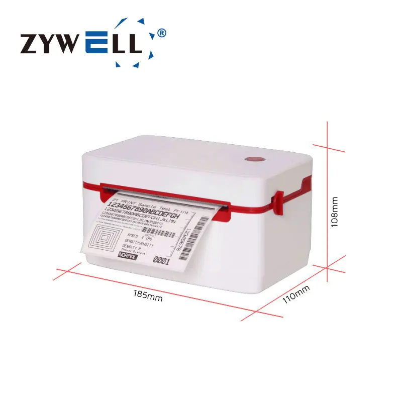 ZY909 Inkless Thermal 4x6 Shipping Label Printer - Zywell