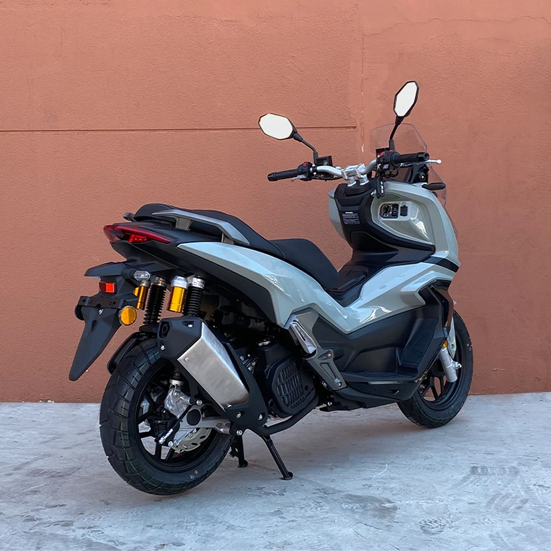 ADV 180CC Gas Scooter with EFI Configuration Water-Cooled 4 Stroke Engine Disc Brakes ABS-Wholesale Gasoline Motorcycles