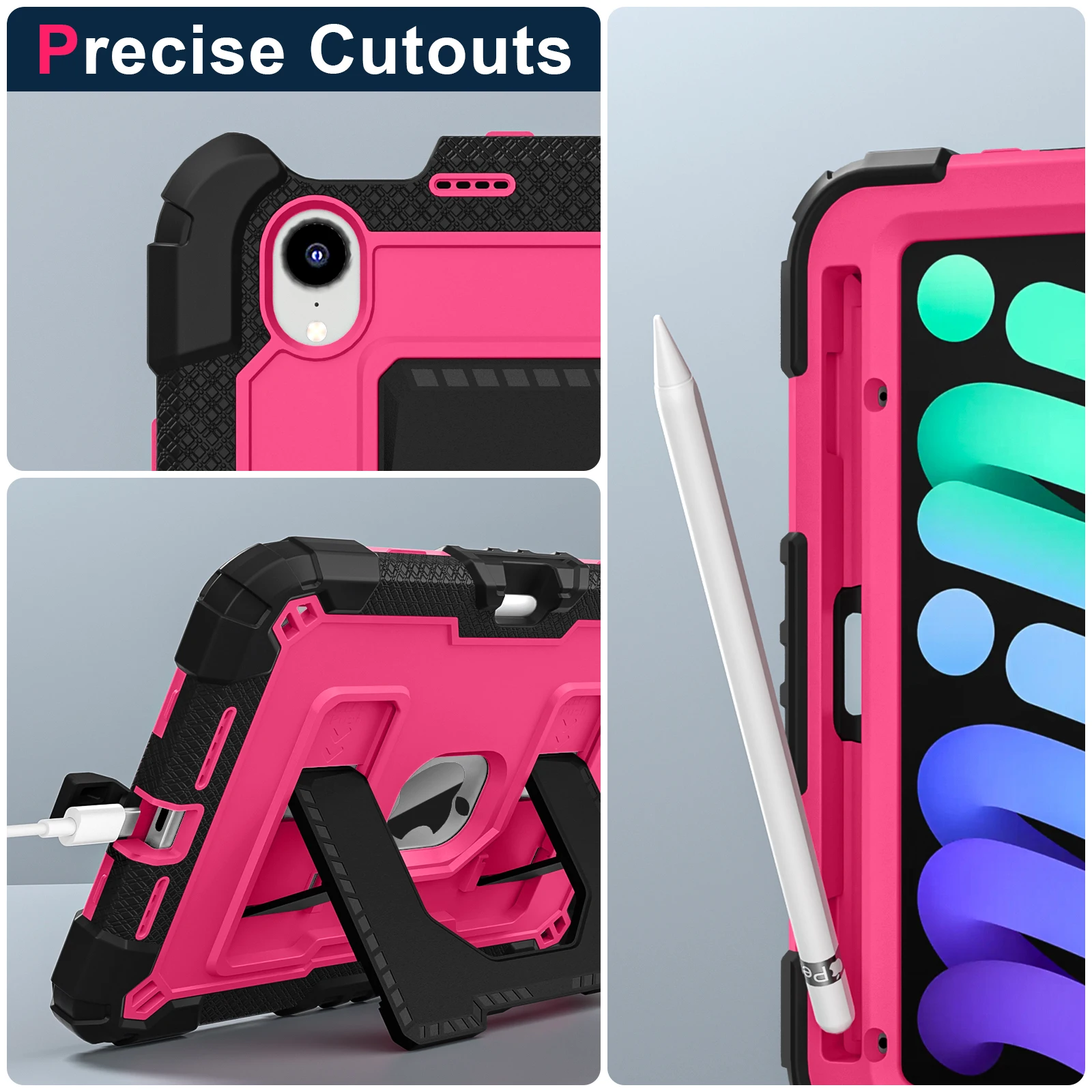 Case For IPad Mini (A17 Pro, 2024 Model, 7th Gen) / Mini 6 (2021 Model, 6th Gen