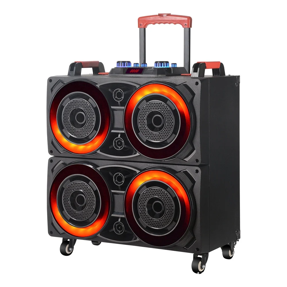 ワイヤレススピーカー　まとめ売り ハイパワーポータブルワイヤレスアンプ 最大出力120W ハンド