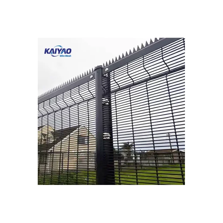 High-security 358 steel fence for prisons, privacy protection fence ...