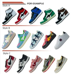 Мужские спортивные кроссовки для бега AF Air 1 белые Дизайнерские прогулок