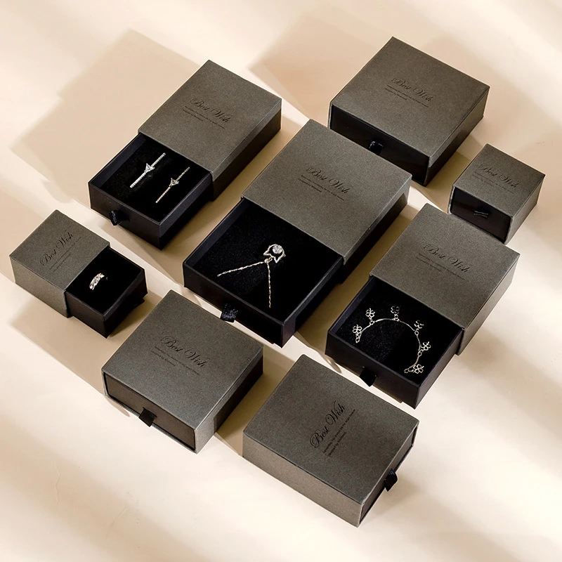 Luxury Black Color Packaging Boxes Custom Logo Corrugated Packaging ...