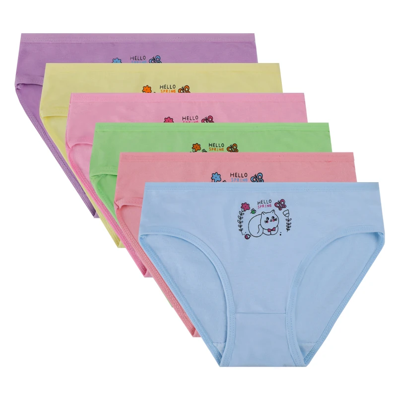 hot sale cotton breathable girls panties