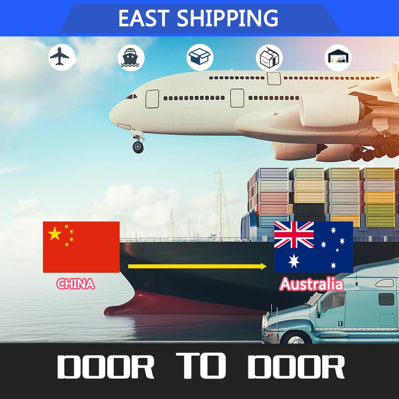 East Chinese Freight Forwarder To Australia Express Services DDP Door To Door Shipping Agent Freight China To Australia