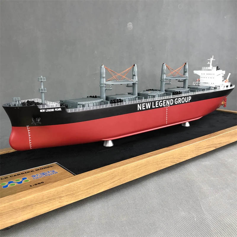 【N】Customized 65cm Plastic Static Bulk Carrier Model Freight Forwarder Gift Novelty Factory Direct Static Bulk Carrier Model