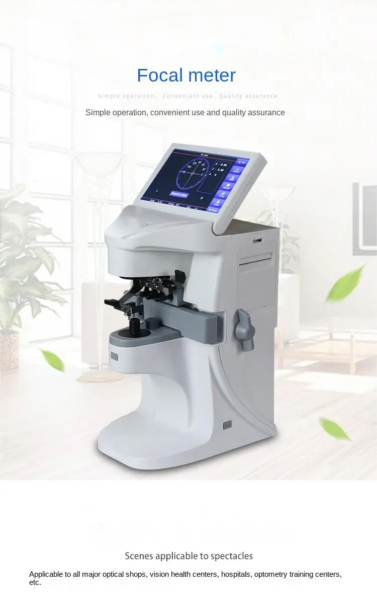 Rightway Brand Optometry Optics Instruments Lensometer Auto Digital Lensmeter for Ophthalmology Focimeter