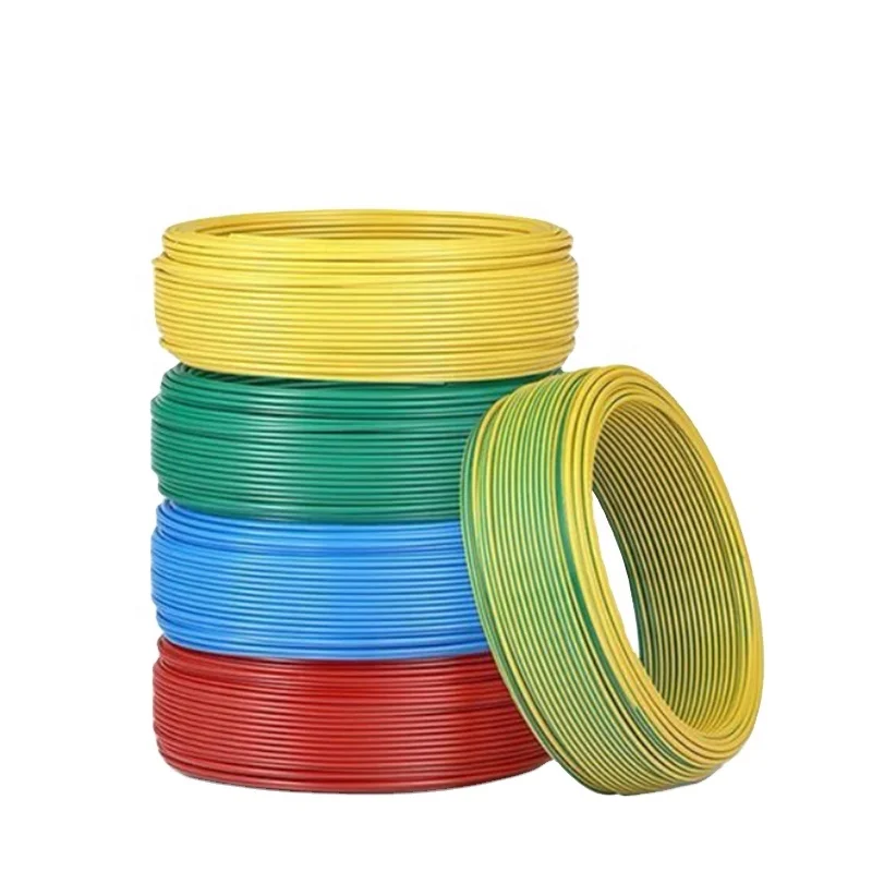 Electric Wires Factory Custom High Quality and Safety Fire Resistance Wires High Temperature Resistance Wires Wdz-byj 6mm 10mm