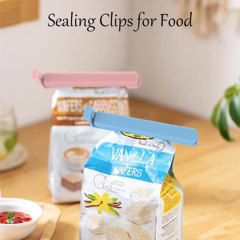 Kitchen Multi-functional Seal Clip, Food Bag Clips, Bag Sealer For Snacks,  Bread, Chip Bags, Plastic Bags,etc.