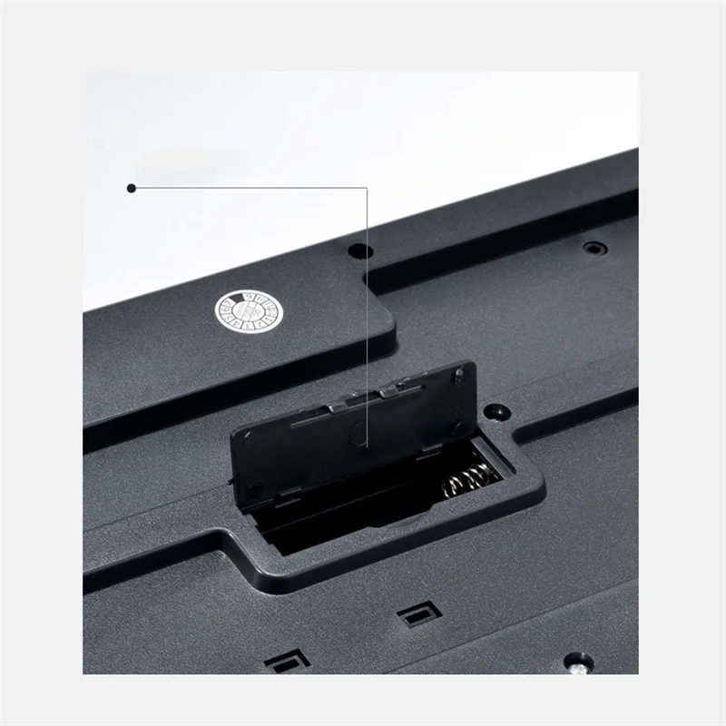 HK6800 портативный плоский бесшумный эргономичный полноразмерный 104 клавиш 2,4 ГГц USB беспроводной ПК клавиатура и мышь Combo