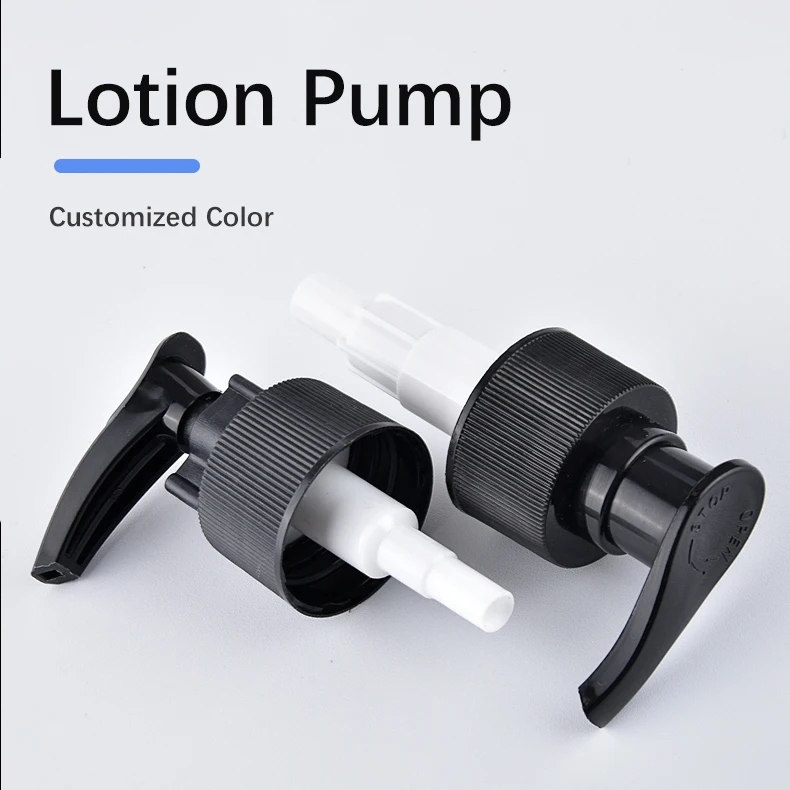 Custom Color Lotion Pump Bottle Recyclable Plastic Cosmetic Conditioner