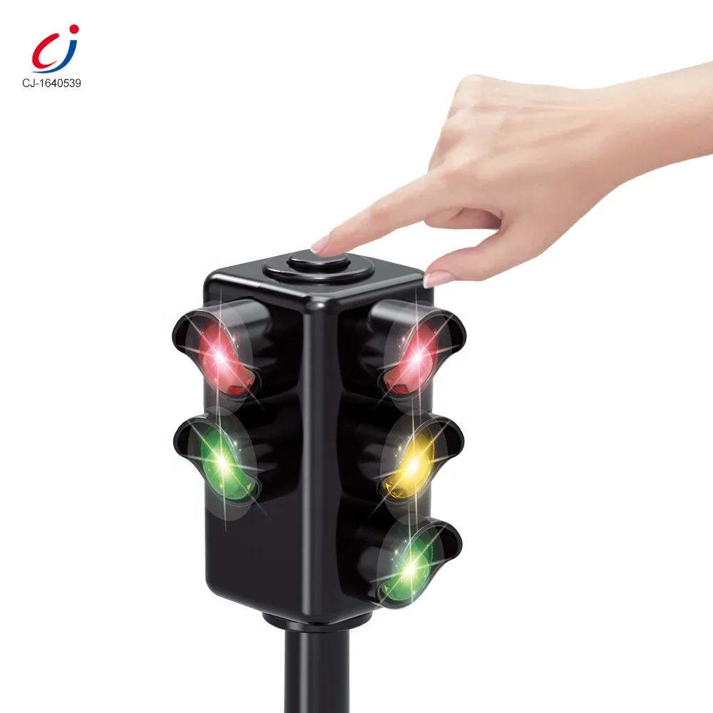 Simulation Traffic Light Slam Power Crash Stunt Car Electric Little Kid Toy Fire Truck With Light Sound