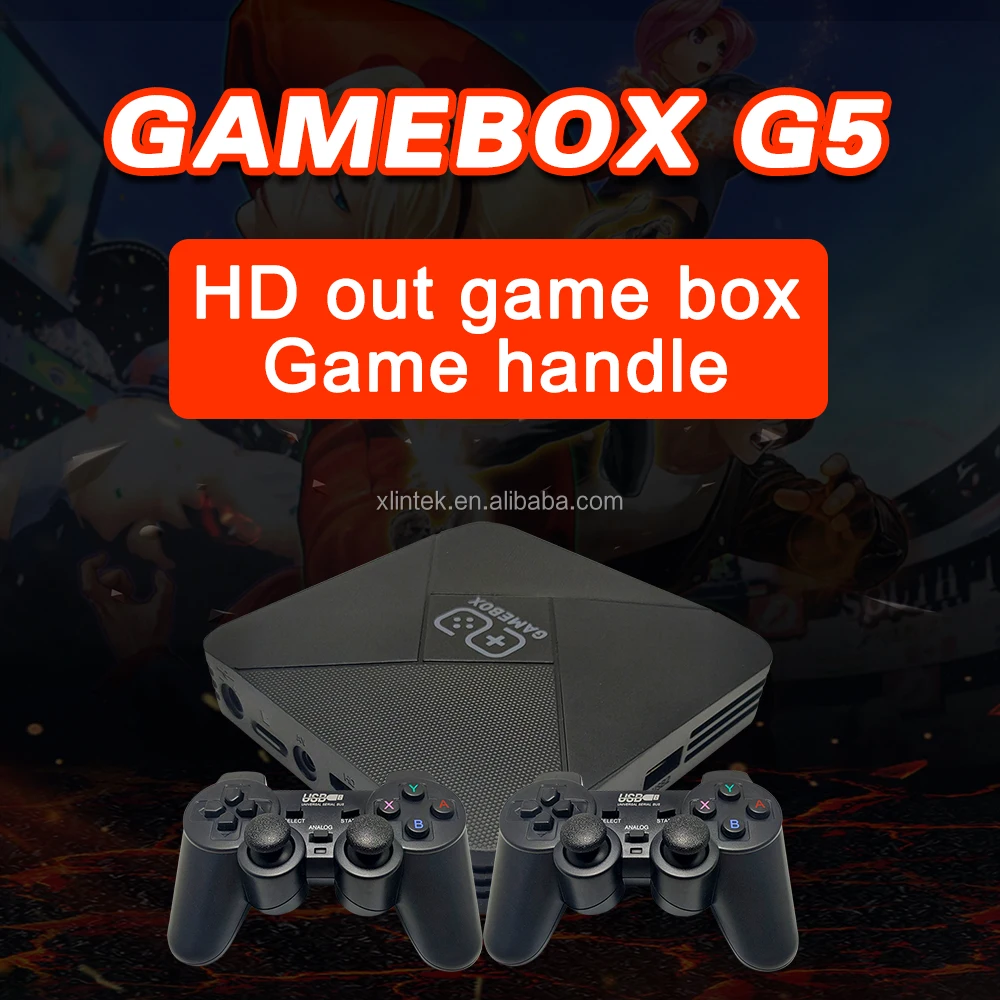 Gamebox G5 Hd 4k Super Console Video Gamebox 50+ Emulator 40000+ Retro ...