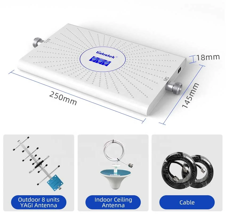 Señal 3g Repetidores 3g 900, 1800, 2100 Mhz 2g 3g 4g La Señal De