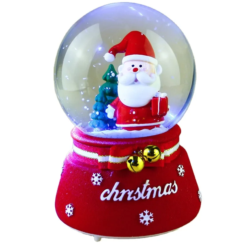 Inflatable Snow Globe Custom Glitter Snow Globes Christmas Snowman Santa Water Globe Kit