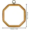 Nuevo aro de bordado de 18*18cm