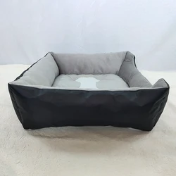 Soft memory cotton dog bed square dog kennel beds and accessories pet calming bed NO 3