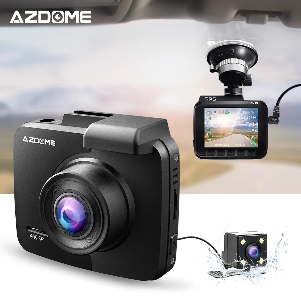 AZDOME GS63H Pro Car Camera Dual Lens 4K Night Vision