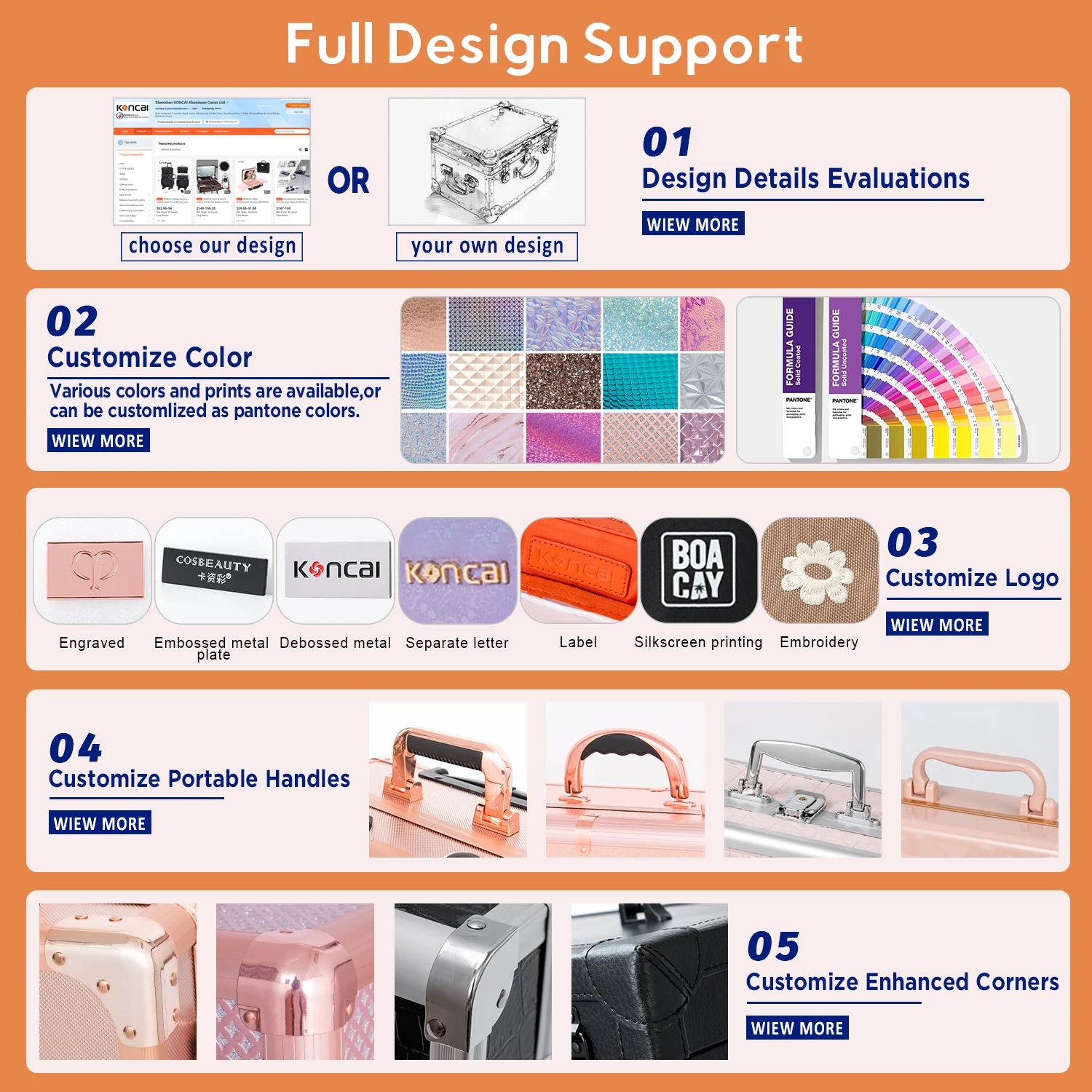 KONCAI Portable Travel Hair Chest Bag Functional Barber Tool Chest Rig Pouch Scissor Organizer & Styling Accessories