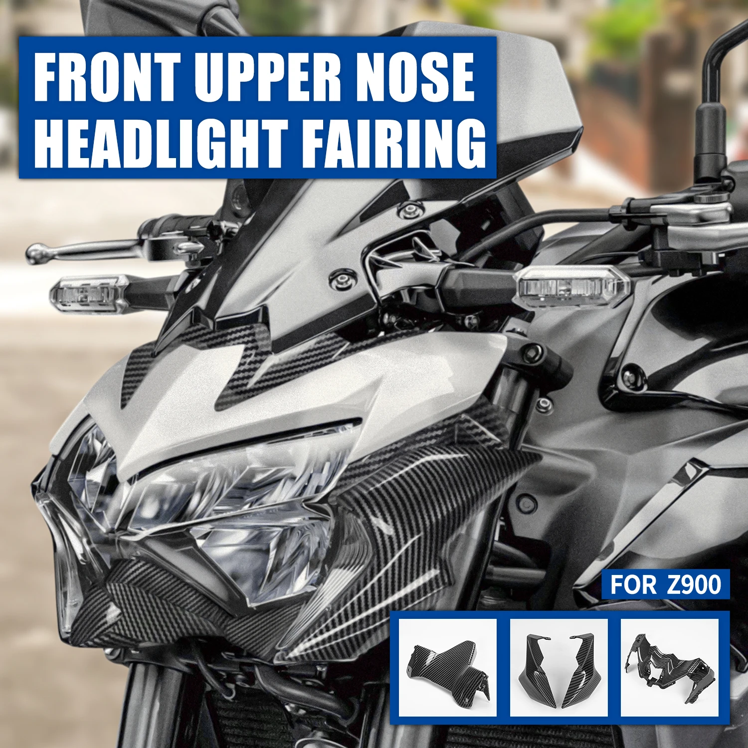 Source XXUN Motorcycle Parts Front Side Nose Cover Headlight Panel