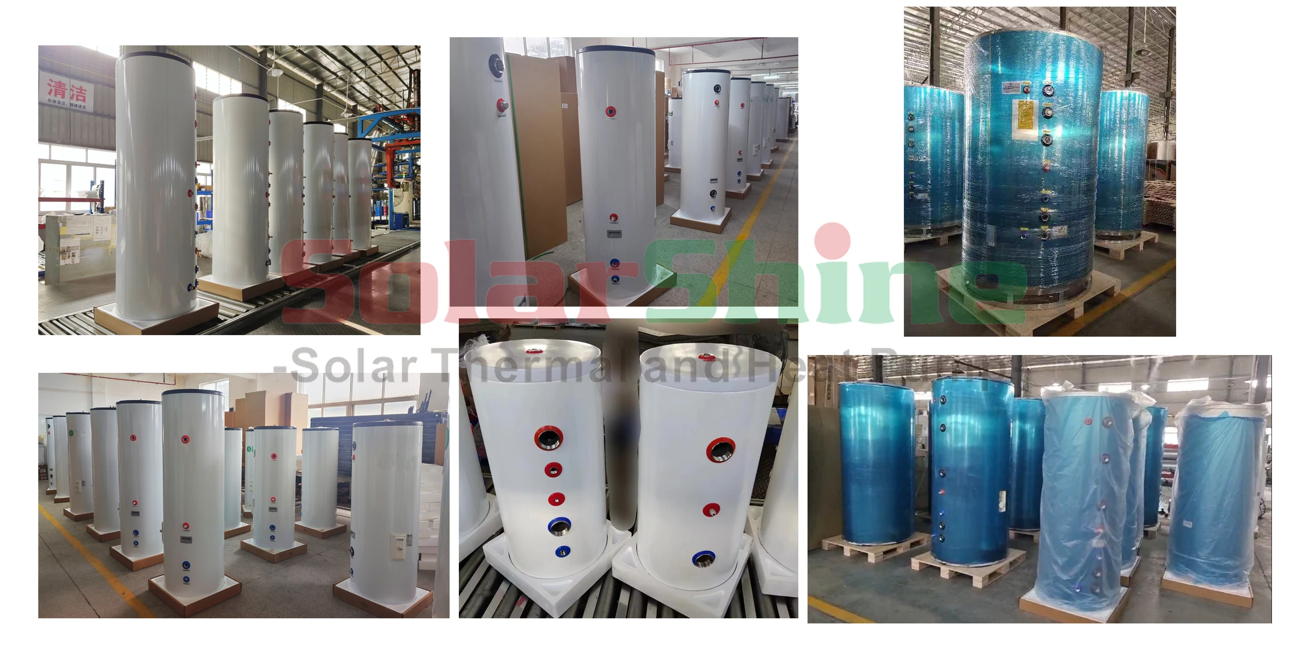 Professional hot water tank 1000L 2000L 3000 liter cylinder cylinder water heater tank with SUS304