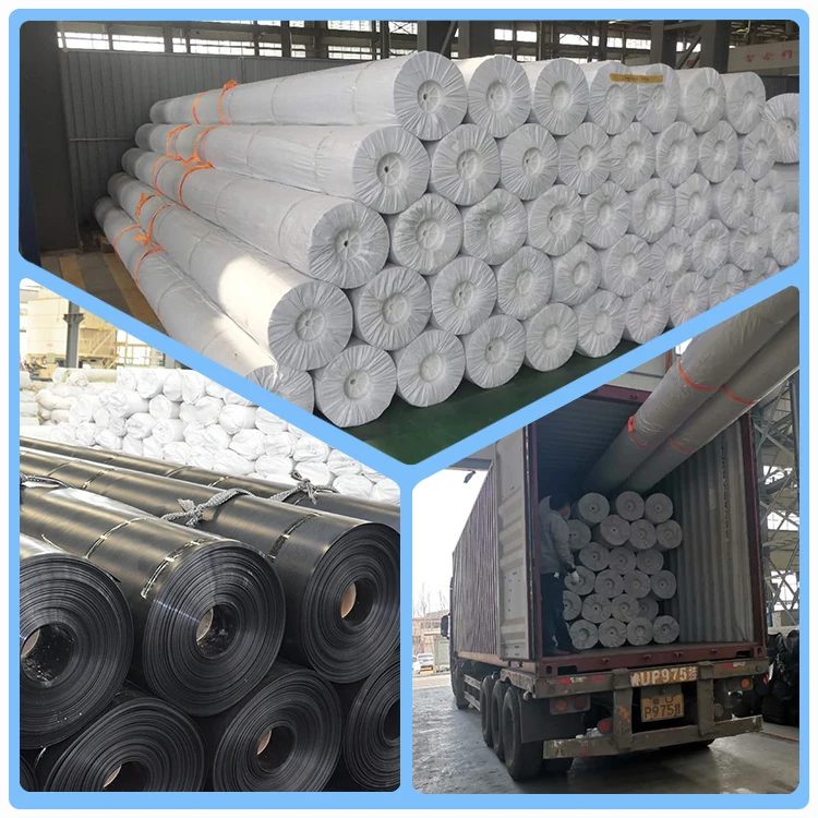 Waterproof Plastic Liners 500 Microns HDPE Geomembrane