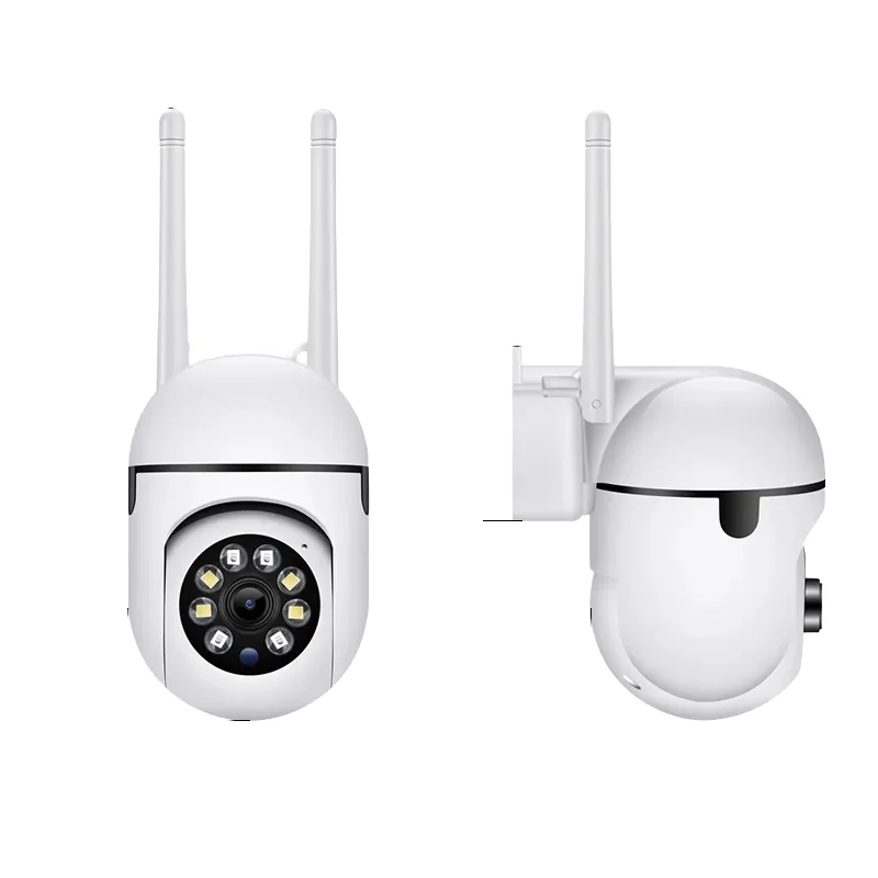 A7 Zoom IP Camera 2MP Surveillance Alarm Wireless Bulb-shaped Camera WIFI Indoor Camera With Night Vision