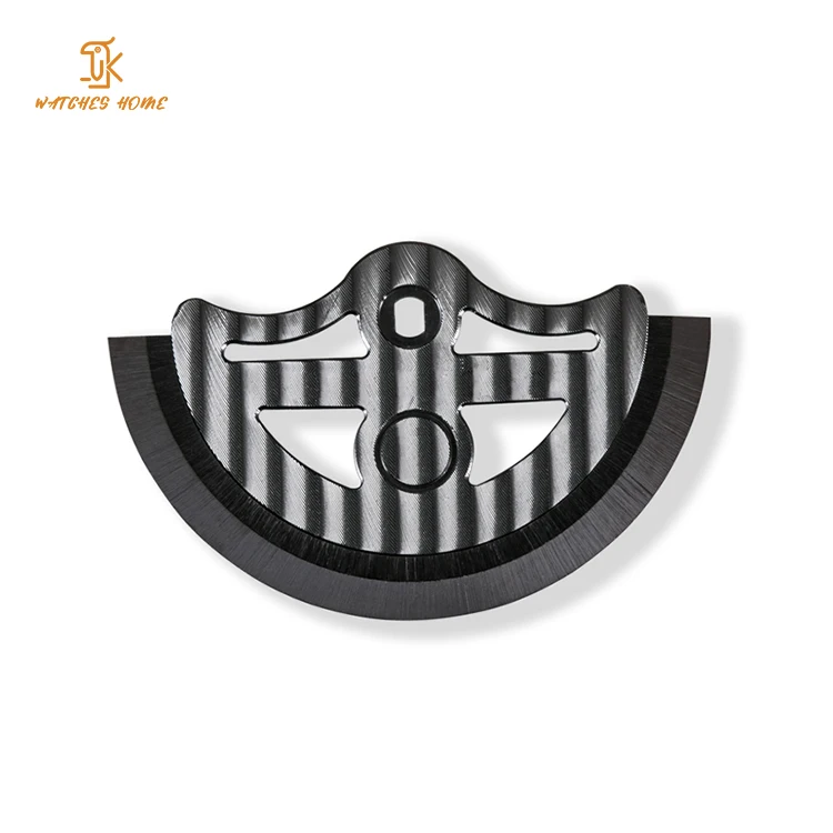 Mechanical Watch Automatic Hammer Rotor Pendulum Engraving Custom Sei-Ko 8n24 Miyota 9015 Nh35 Geneva Pattern Movement Parts
