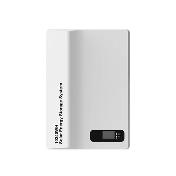 High Quality Residential Home Solar Power System with 100ah LiFePo4 Battery Energy Storage Hybrid Grid Inverter